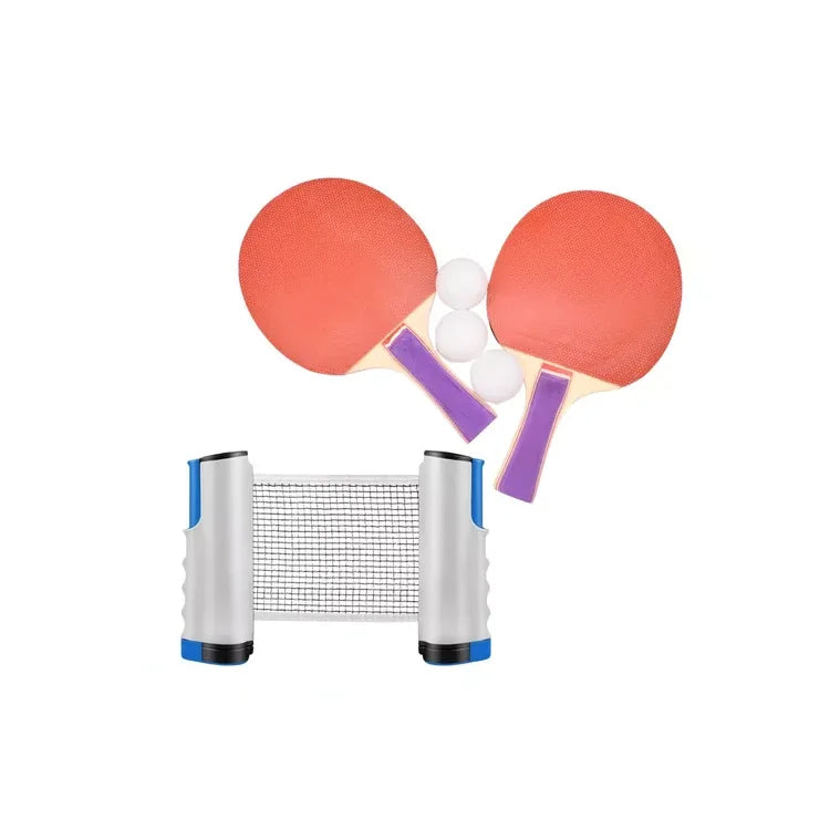 Set De Ping Pong Con Red Retráctil 1.60mts
