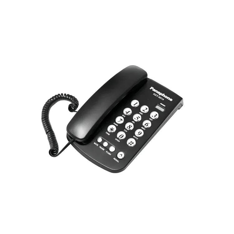 Teléfono Panaphone Kxt-3014 Fijo - Color Negro