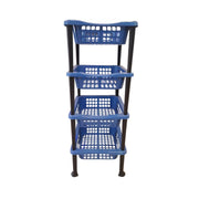 Estante de plastico 4 cajones