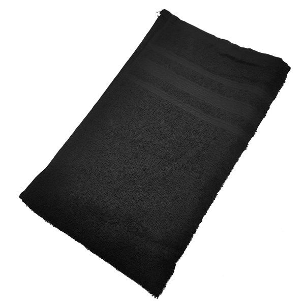 Toalla de mano 100% algodón 40x65cm 280g negro Berlina by Teka