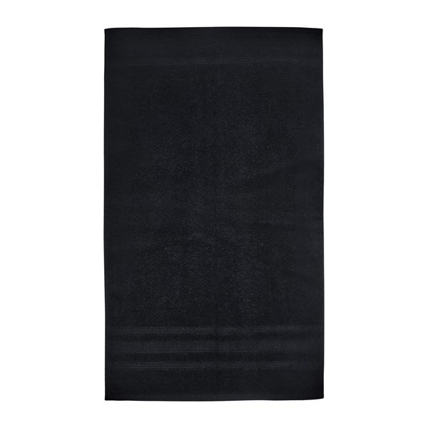 Toalla de mano 100% algodón 40x65cm 280g negro Berlina by Teka