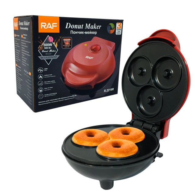 Maquina de mini donas x3 RAF