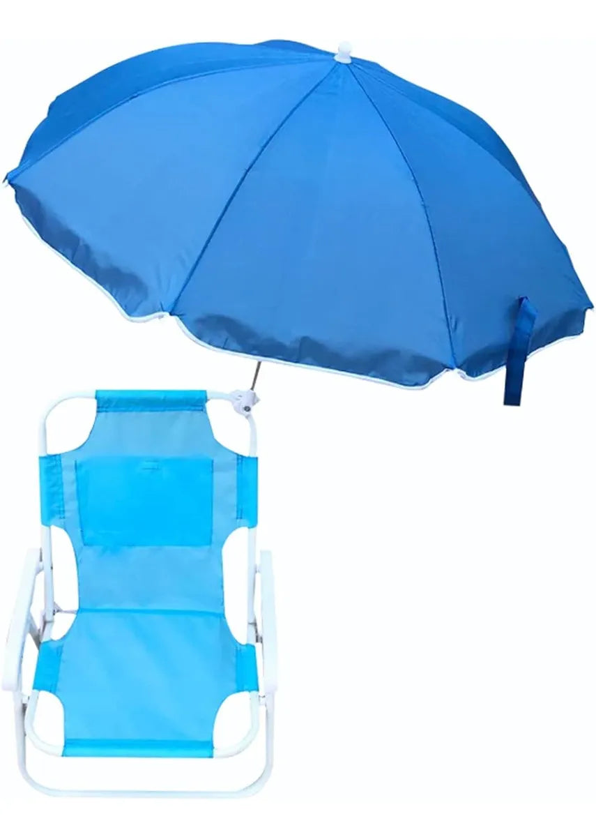Silla infantil con sombrilla plegable