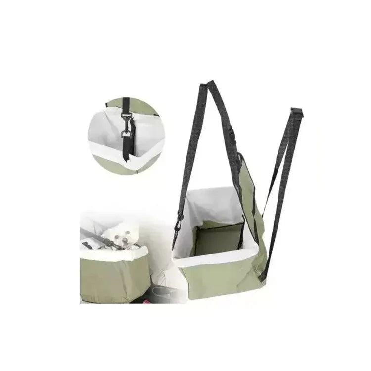 Asiento De Auto Para Perros Pequeños Medidas 25x19x33 Cm