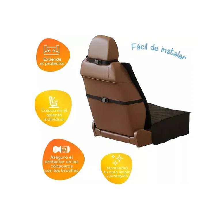 Cubre Asiento Delantero De Auto Funda Protector Para Mascota