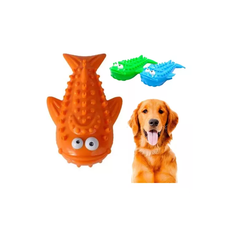 Juguete Forma De Ballena De Goma Para Mascotas Perros