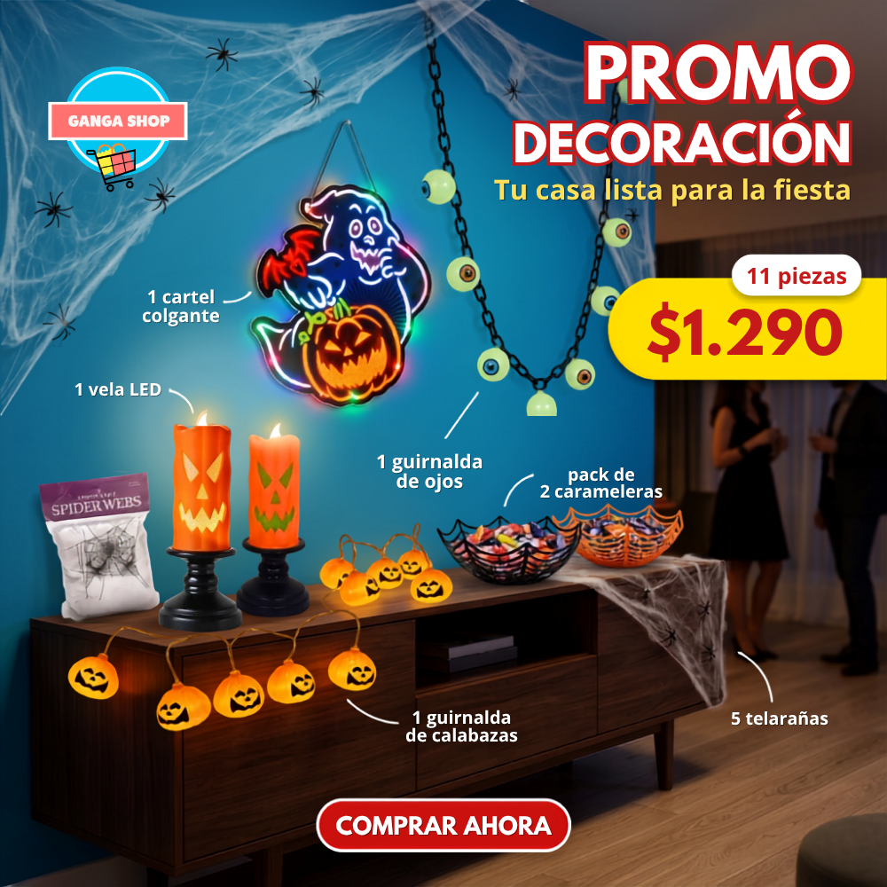 Promo De Decoracion Para Halloween