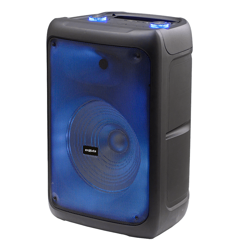 Party Box Portátil 12” Bluetooth, 400 Watts Enxuta