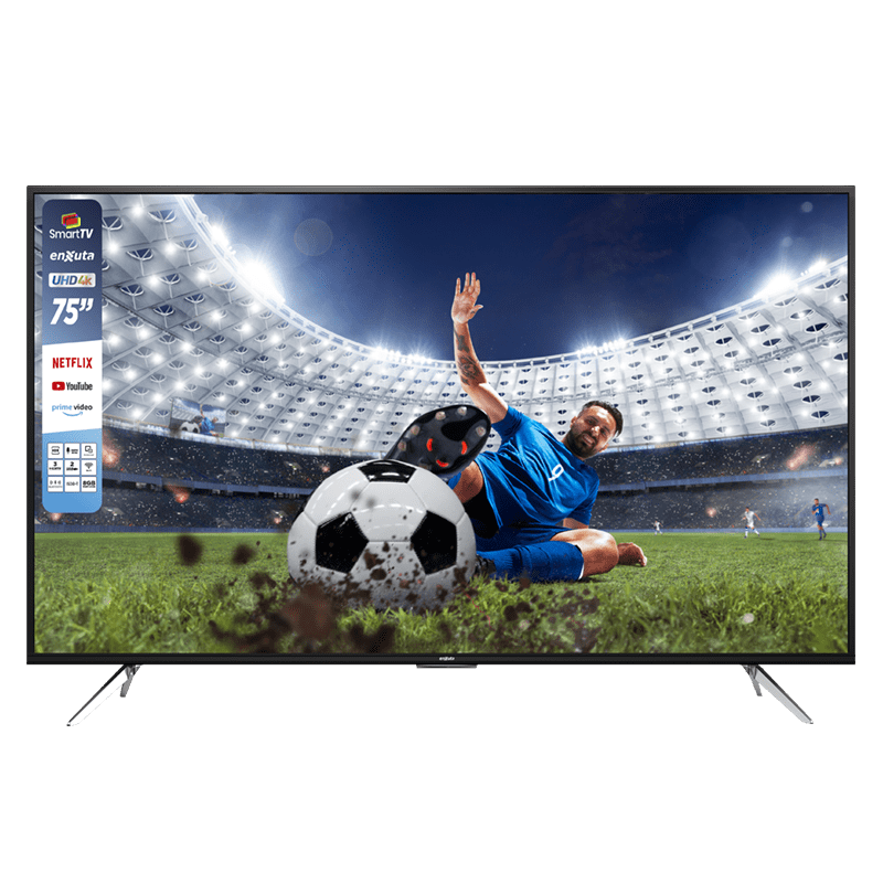 Smart TV 75" Ultra HD 4K Enxuta