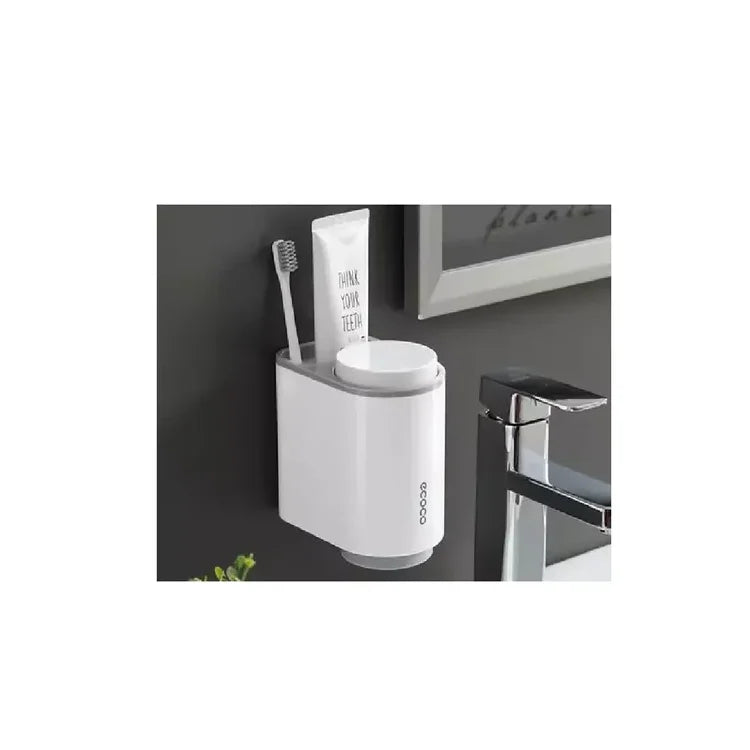 Dispensador Porta Cepillo Con Vaso Magnetico