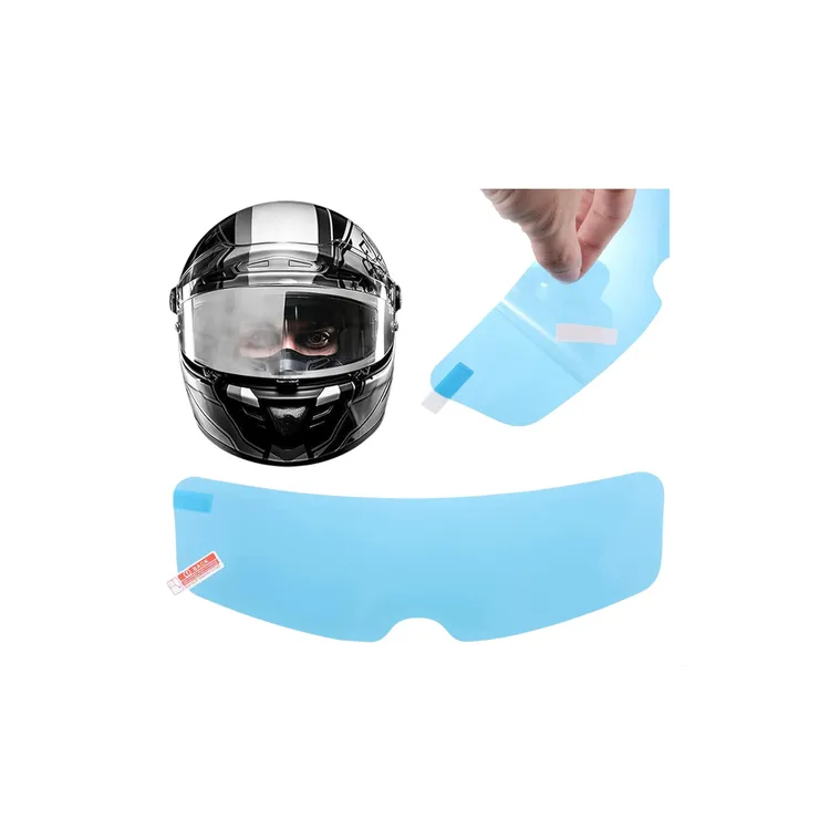 Película Anti-vaho Universal Para Cascos De Moto Lluvia