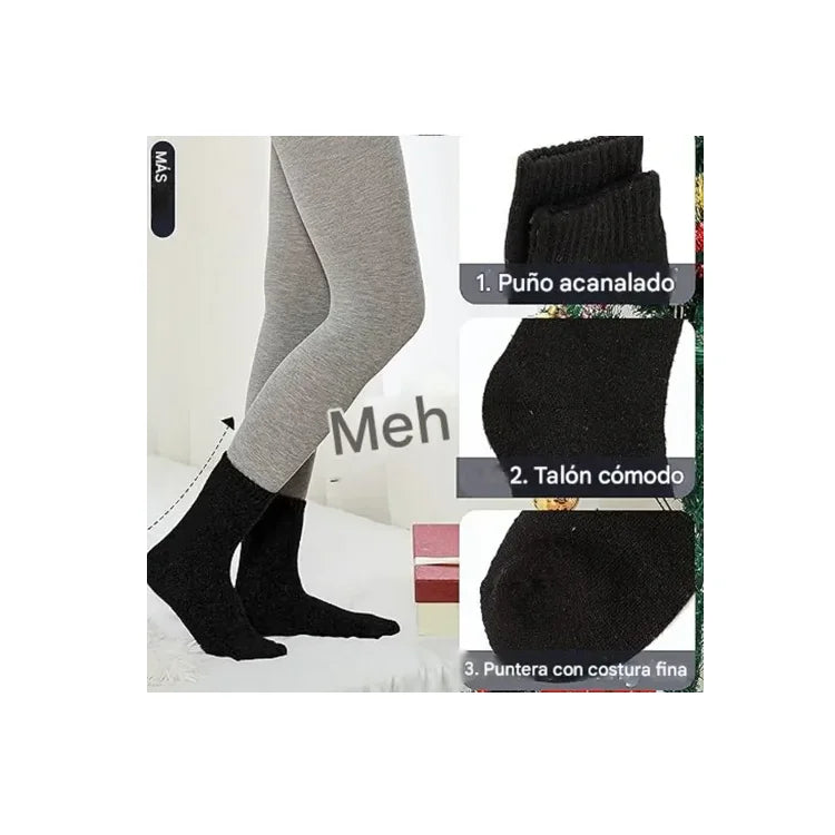 Medias Calcetines Hombre Y Mujer Invierno Unisex Gruesos