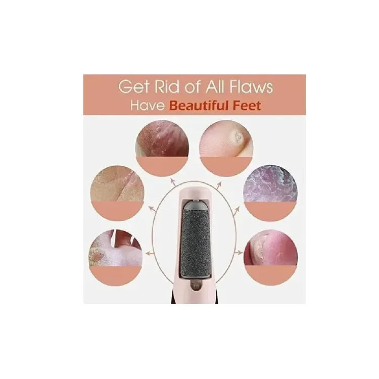 Quita Durezas Recargable Vertical Con Luz Led