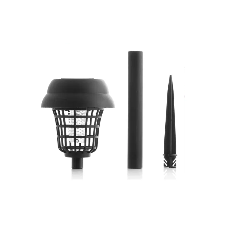 Lampara Led Solar Tipo Estaca Exterior Mata Mosquito