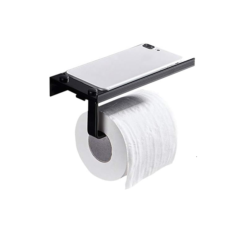 Porta Rollo Baño Autoadhesivo Porta Celular De Calidad