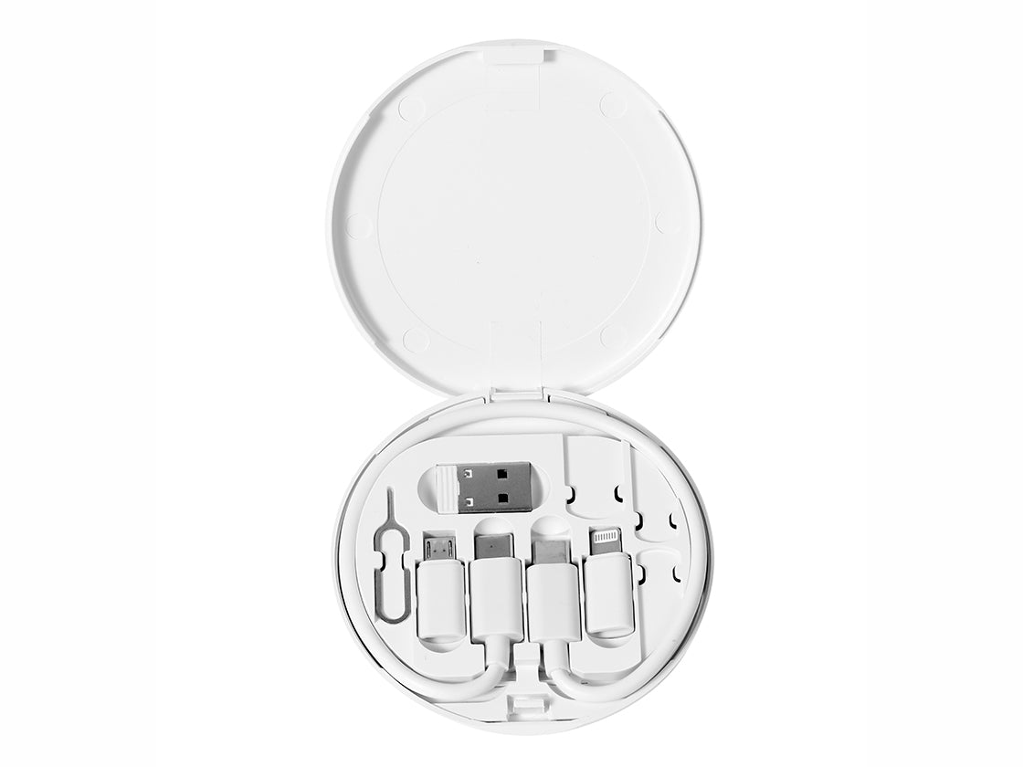 Caja Organizadora Multi Puerto Portátil Para Celular