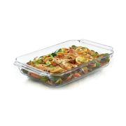 Fuente Asadera Vidrio Templado Horno 2,2 Lt