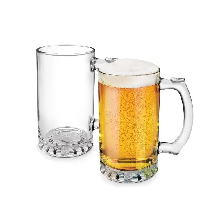 Jarra De Cerveza Vaso De Vidrio De 500ml Pack X 2 Unidades