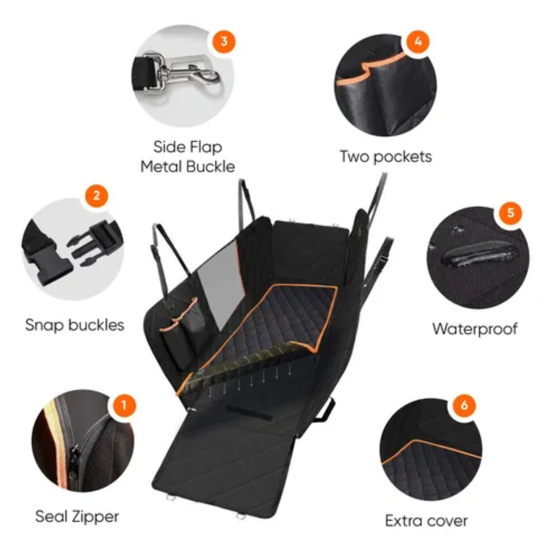 Protector Grande Para Asiento De Vehiculo 146*136cm