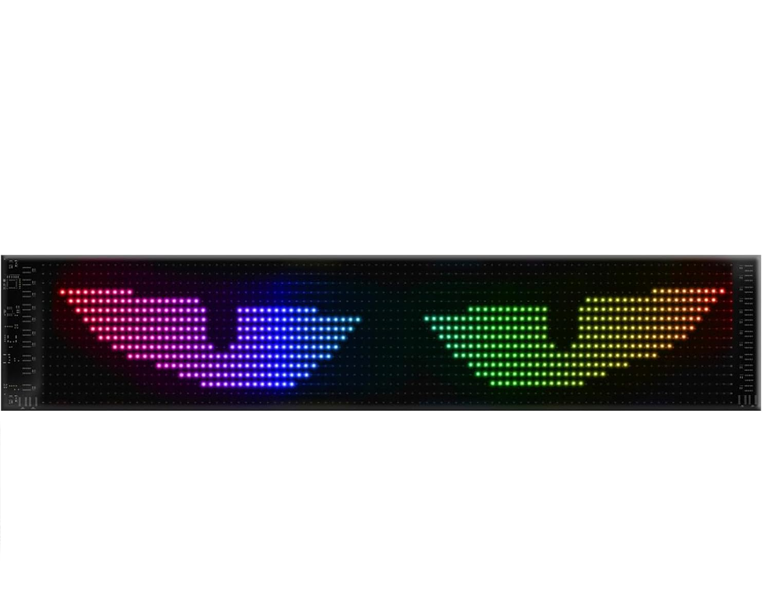 Led Pantalla Led De Ojos Texto Desplazable Animación