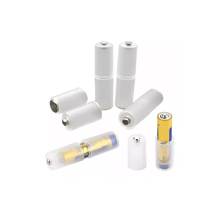 4 Convertidor Adaptador De Pila Aaa A Pila Aa