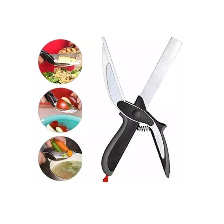 Tijera Pica Cortar Verduras Y Carnes En Acero Inoxidable