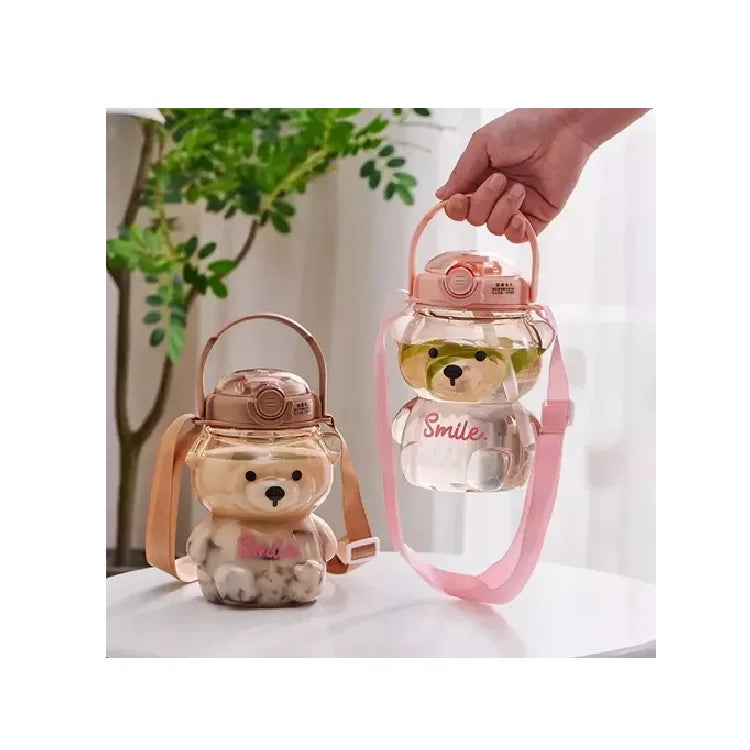 Botella Infantil Antiderrame Sorbito Diseño Oso Por Unidad