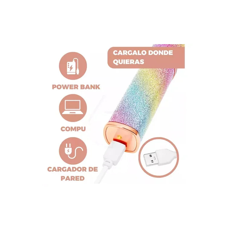 Depiladora Vello Facial Y Corporal Femenina Usb Recargable