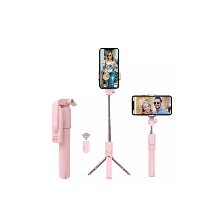 Palo Bastón Selfie Para Celular Trípode Control Bluetooth