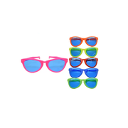 Lentes Grandes Fluo Para Cotillón Fiesta Halloween 25x9cm