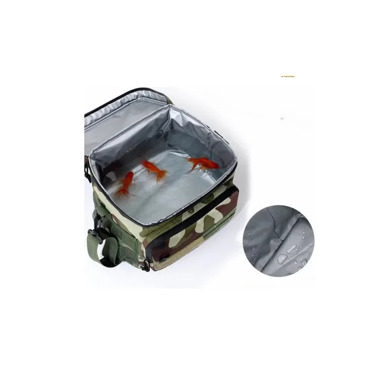 Bolso Conservadora Camuflado Térmico Aislante 15.5l