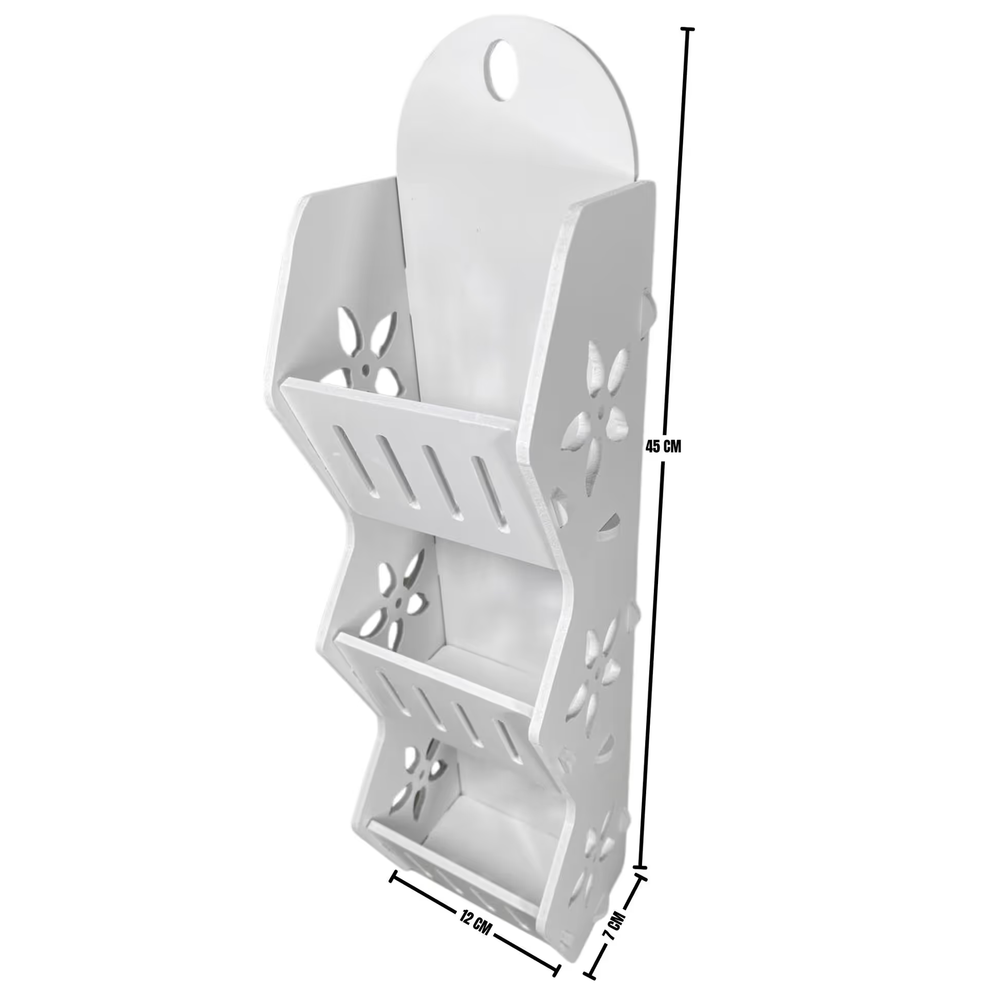 Organizador Baño Madera 45x12cm