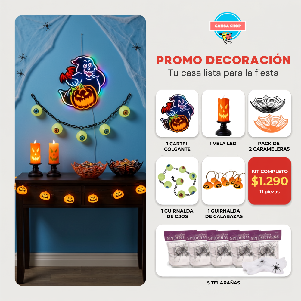 Promo De Decoracion Para Halloween