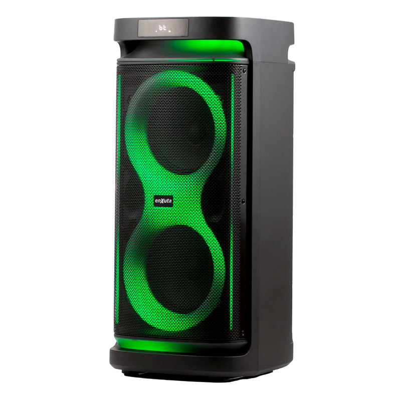 Party box Portátil 8”x2 Bluetooth, 1.000 Watts Enxuta