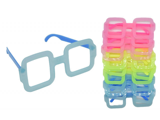 Lentes Para Cotillón X12 Unidades 14cm