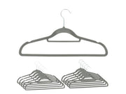 Percha Terciopelo Suave Pack De 10 Unidades De 42cm
