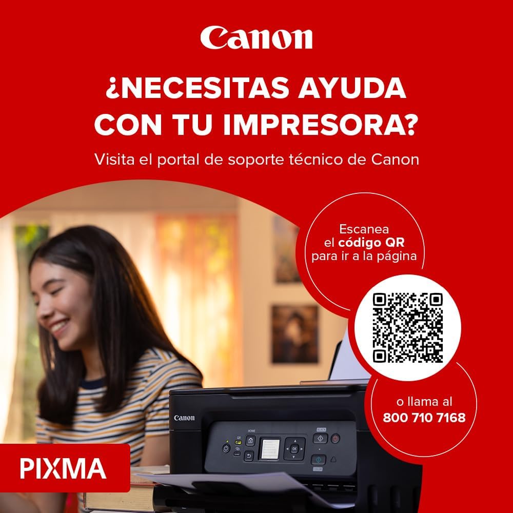 Canon Impresora De Inyección De Tinta Continua G1110