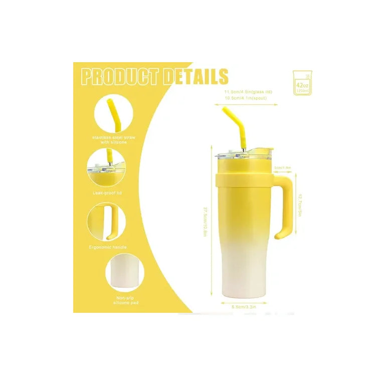 Termo Vaso En Acero Inoxidable Con Capacidad De 1.2 Lts