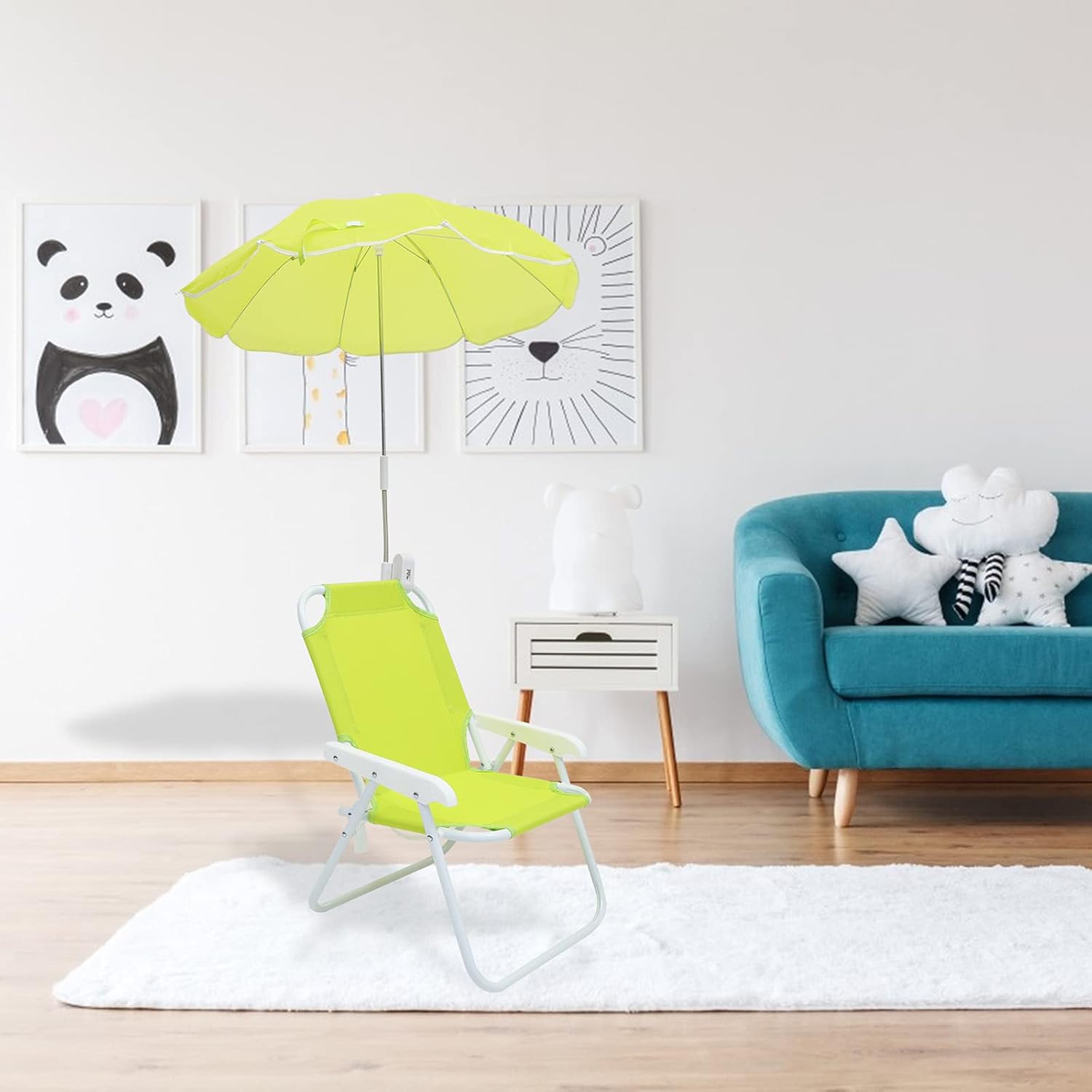 Silla infantil con sombrilla plegable