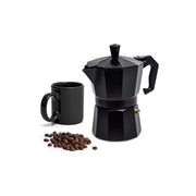 Cafetera Italiana Mok 6 Tazas 280 Color Negro