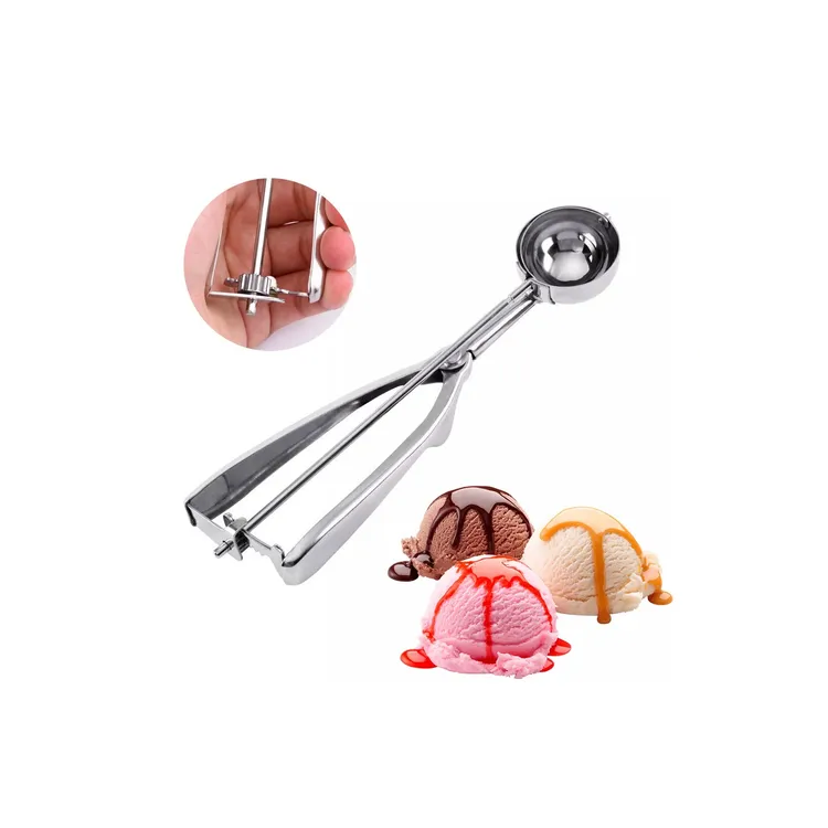 Cuchara Media Bochera Para Servir Helado 5 Cm Mediana