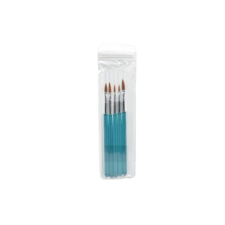 Set De Pinceles Para Decoración De Uñas 5pcs
