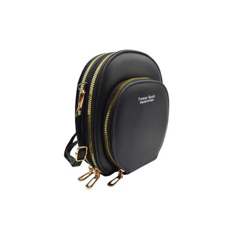 Cartera Bolso Bandolera De Dama Colgante Negro