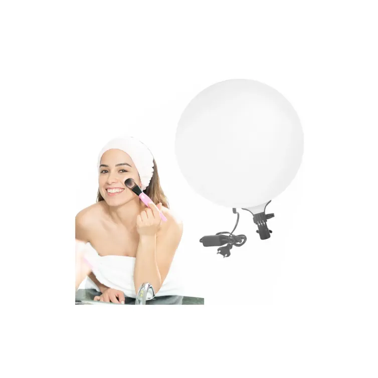 Aro Espejo Luz Led Maquillaje 13'' 33 Cm Con Control Remoto