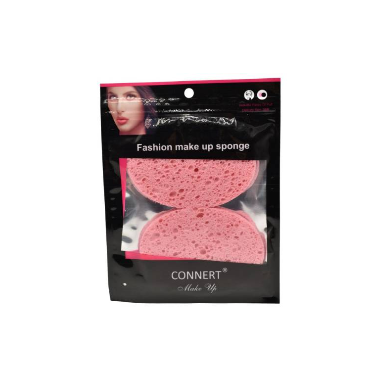 Dos Esponjas Desmaquillante Exfoliante Para Rostro Pack X2