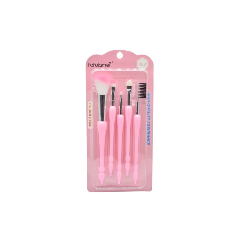 Set De Brochas De Maquillaje 5pcs 23x11cm