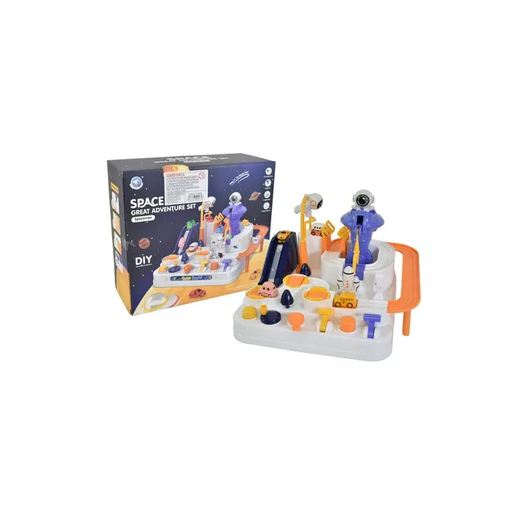 Juego de pista espacial interactiva