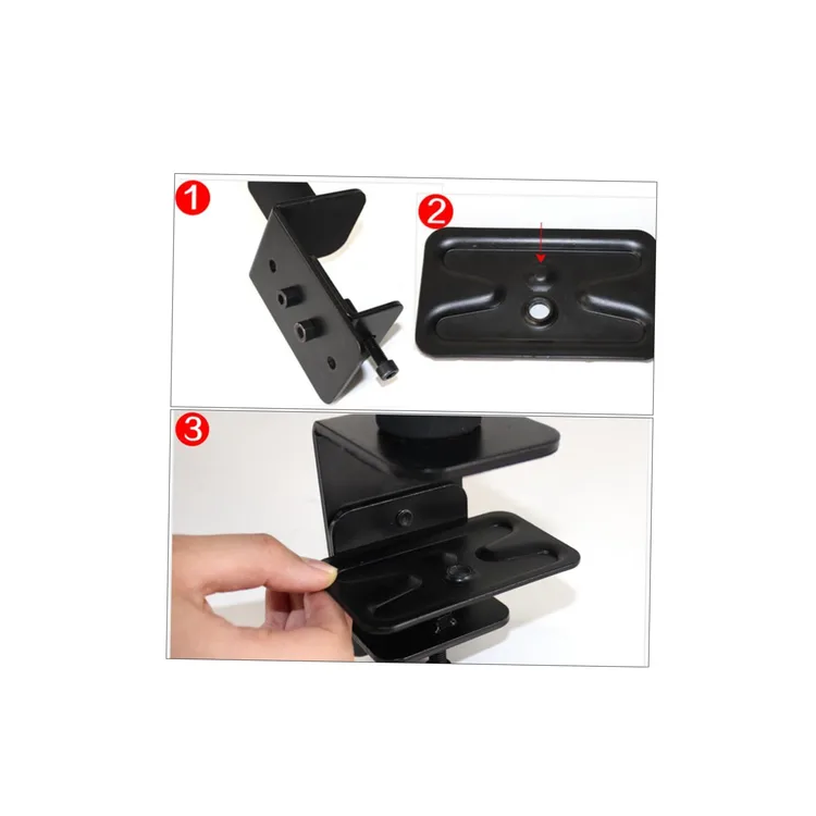 Soporte Brazo Para Monitor 13-27 Escritorio Negro