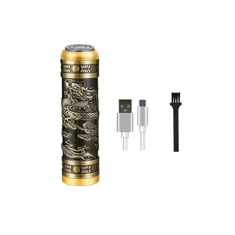 Afeitadora Vintage De Viaje Recargable.