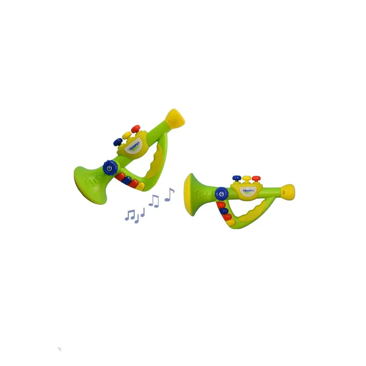 Trompeta Juguete De Plastico A Pila Aa 25 X 17 X 10